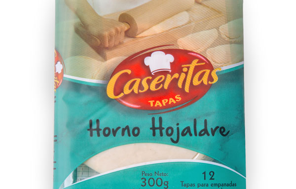 Tapas Empanadas horno hojaldre Caserita x 12