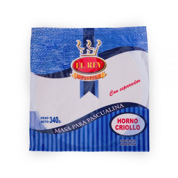 Tapas pascualina horno criolla Caserita 340 g