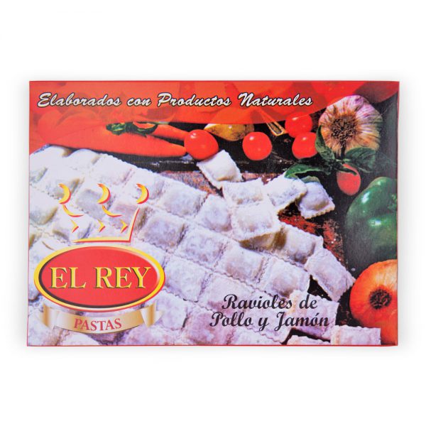 Ravioles artesanales pollo jamón 1000 g